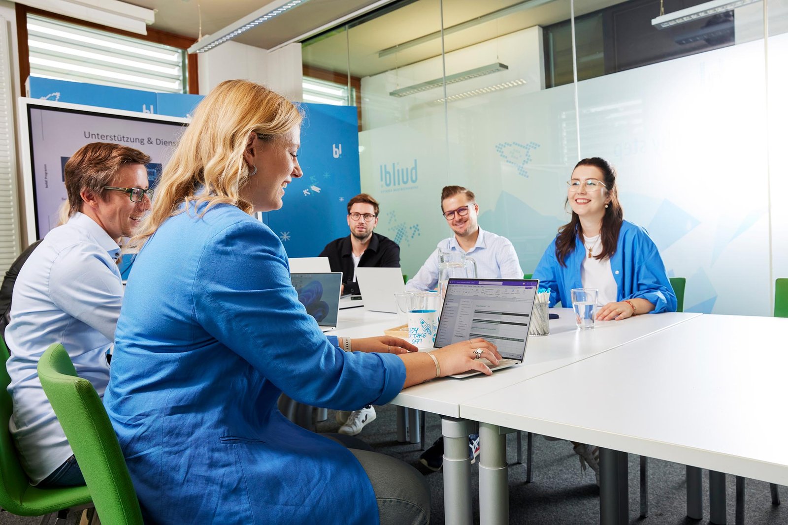 Büro-Alltag im build! Gründerzentrum